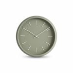 Horloge Murale Design Minimaliste 30 cm Vert Sauge