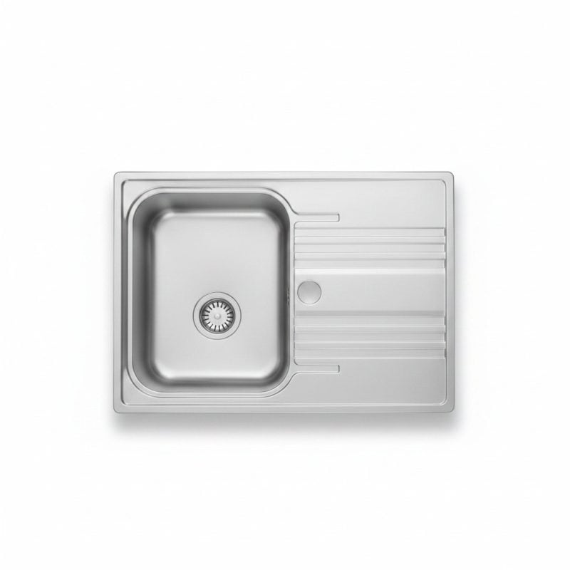 9795951 Évier de cuisine 2 bacs et égouttoir droit Inox SRX 621 D