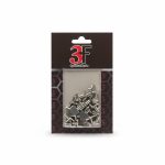 Supports d'étagère en verre en zamak 3F Quincaillerie