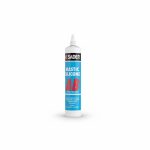 Mastic Silicone Sader AB Gris 310ml pour joints de bâtiment