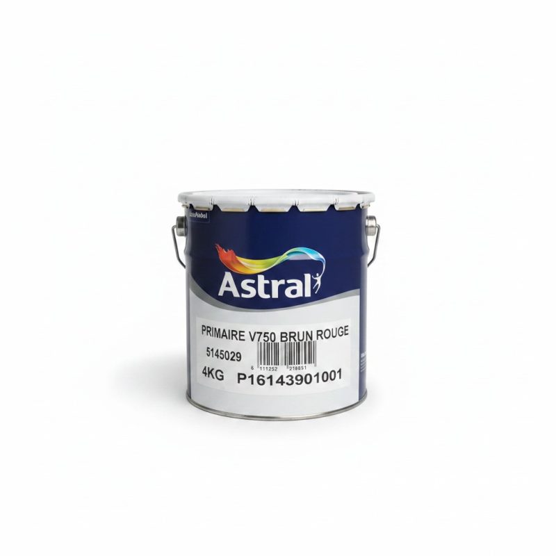 Primaire Astral V750 Brun Rouge antirouille pot de 4 kg