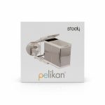 Poubelle Coulissante 21L (20+1L) Steely Pelikan