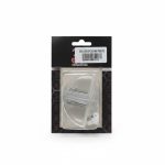 Paire de supports d'étagère pour glace 22.5mm transparent