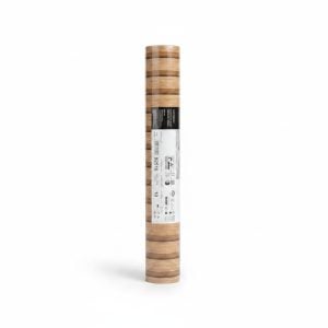 Papier Peint Intissé Effet Bardage Bois Marron 10,05x0,53m