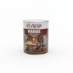 Vernis Brillant VIABOIS Acajou A10 750ml FACOP