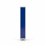 Vestiaire métallique bleu 3 portes 40x50x198cm