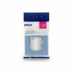 Plaque simple bleue Simon S24 Harmonie pour appareillage