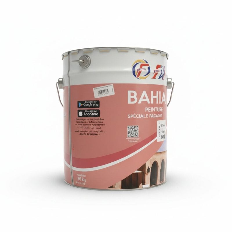 Peinture Façade Vinylique Bahia Rose Mamounia 30kg FACOP