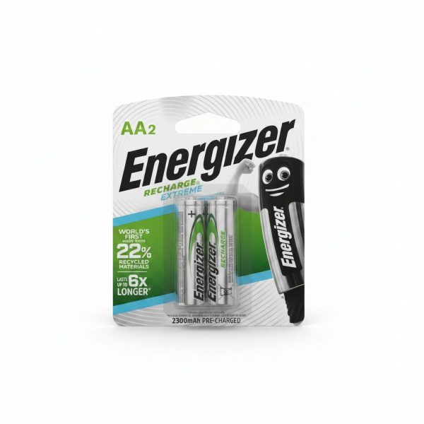 Piles Rechargeables AA 2300mAh Energizer Recharge Extreme