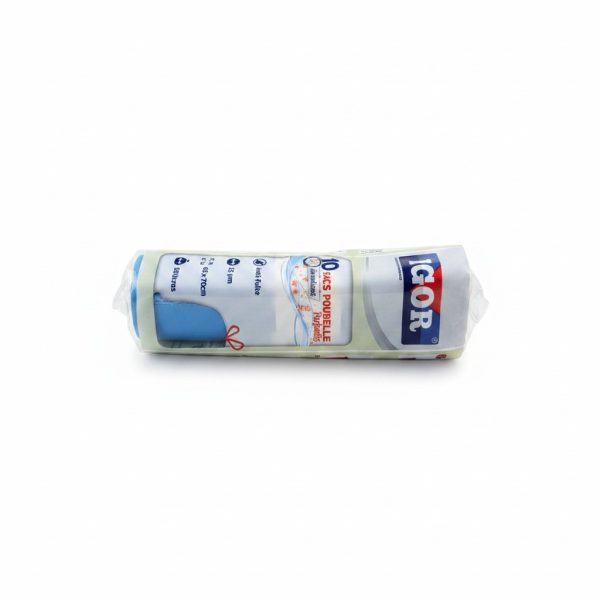 Sacs Poubelle Parfumés 50L avec Liens Coulissants Igor (x10)