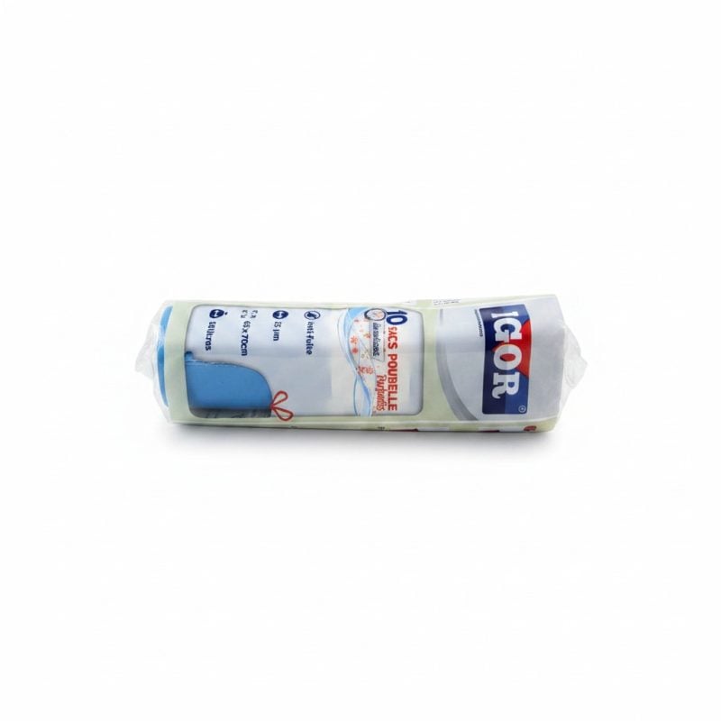 9518371 Sacs Poubelle Parfumés 50L avec Liens Coulissants Igor (x10)