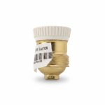 Douille E27 en Acier Laitonné pour Luminaire et Suspension
