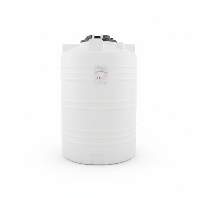 Citerne Verticale 1000L LVB avec Raccord de Vidange