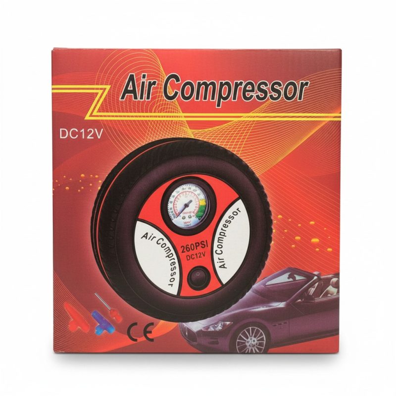 Compresseur d'Air Portable DC12V 260 PSI pour Voiture