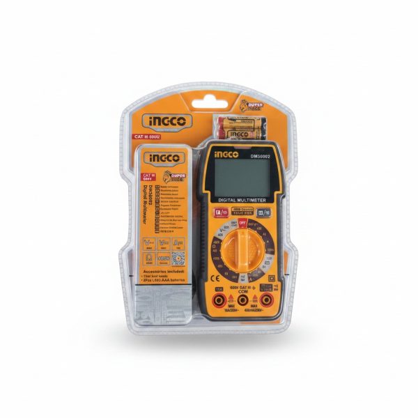 Multimètre Digital INGCO DM36002 CAT III 600V