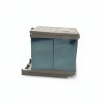 Poubelle coulissante 16L à 2 bacs pour meuble