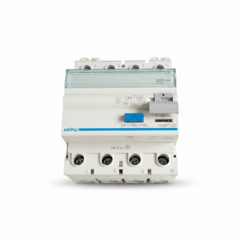 Interrupteur Différentiel 3P+N 100A 300mA Hager CFC684F
