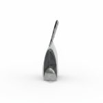 Support de tablette en verre 619 XL design chromé