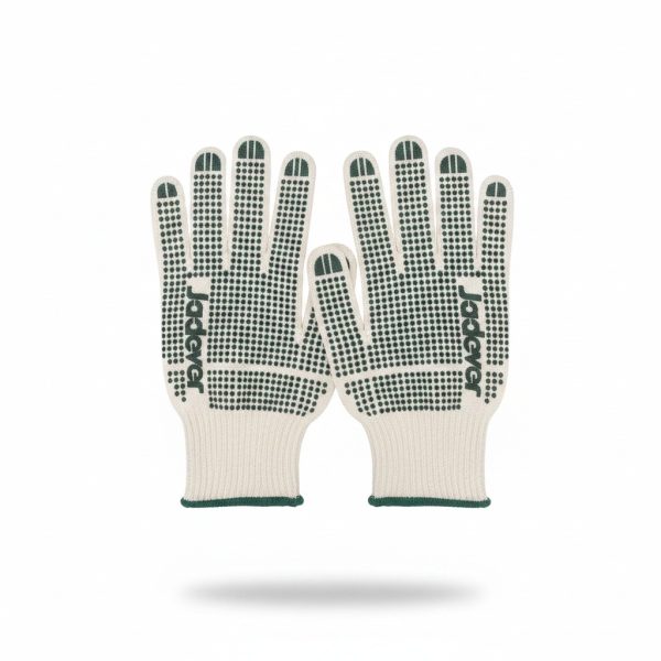 Gants tricotés à points PVC pour grip optimal Jadever