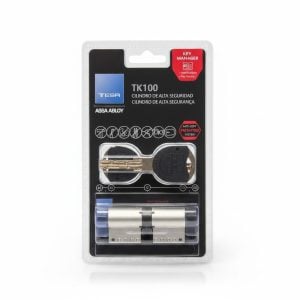 Cylindre Haute Sécurité TESA TK100 60mm Nickelé