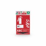 Panneau Extincteur ABC et Kit de Signalétique de Sécurité