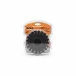 Brosse de nettoyage 4" pour visseuse à poils durs INGCO