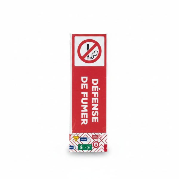 Plaque de Signalisation Verticale Défense de Fumer