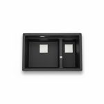 Évier de cuisine sous plan 2 bacs Onyx - Franke KNG 120