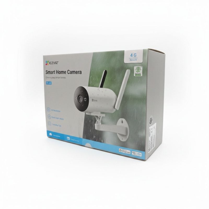 Caméra de surveillance 4G 2K couleur nuit CSH5 EZVIZ