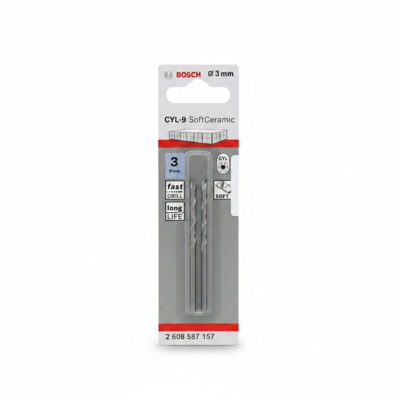 Foret céramique tendre Bosch CYL9 3x70mm