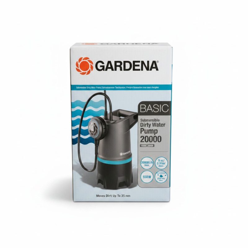 Videcave eaux chargées Gardena 20000, 20000 l/h 550W