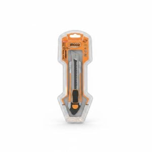 Cutter en aluminium 18mm INGCO avec 6 lames HKNS1808