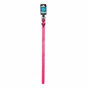Collier en Biothane Neon Fuchsia 50x2 cm Live Pet