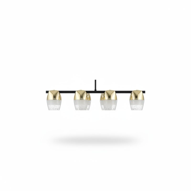 Suspension LED Amadeus Or 90cm 45W 220V