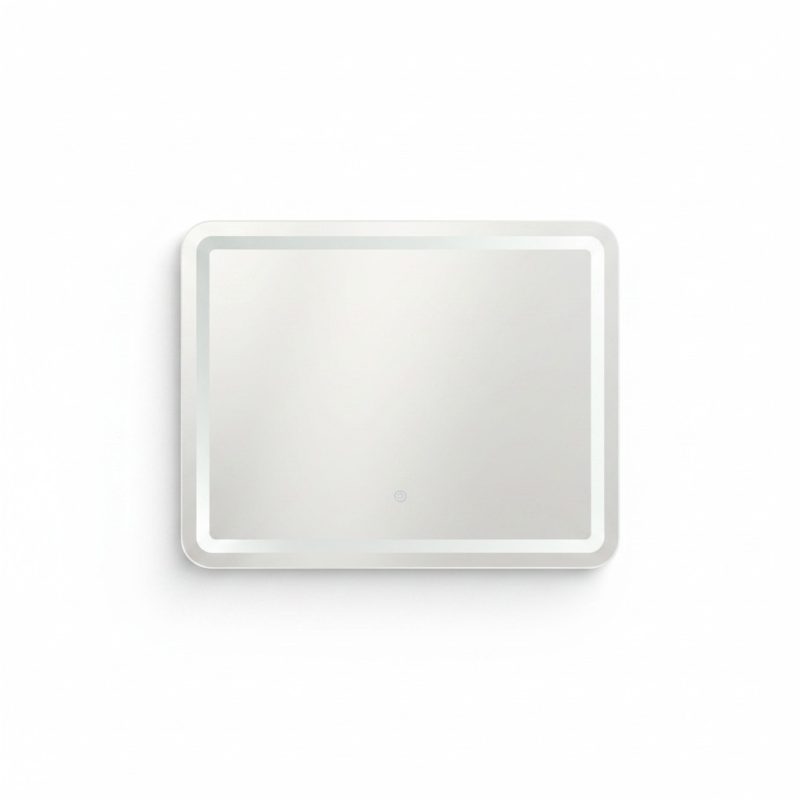Miroir LED Rectangulaire 60x80 cm avec Commande Tactile