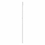Rail à rideaux blanc pour fixation de brise-vue décoratif
