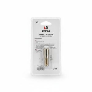 Cylindre à bouton VETRA V5 60mm (30+30) en laiton