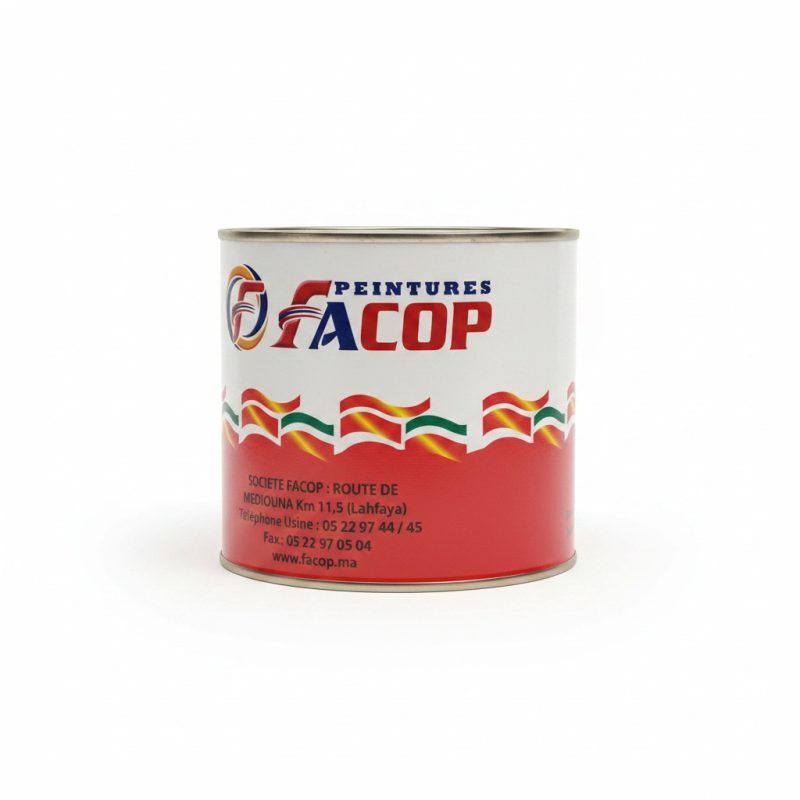 Peinture synthétique brillante Vert Lilas FACOP pour bois et métal