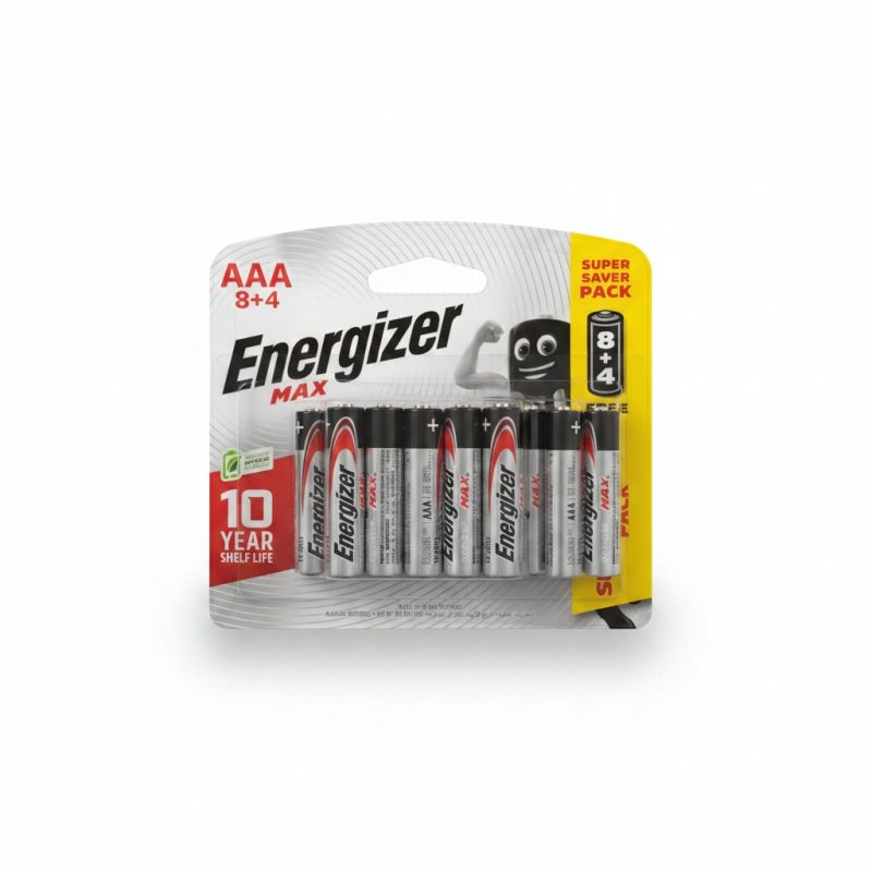 Piles AAA Energizer MAX (Pack de 12)