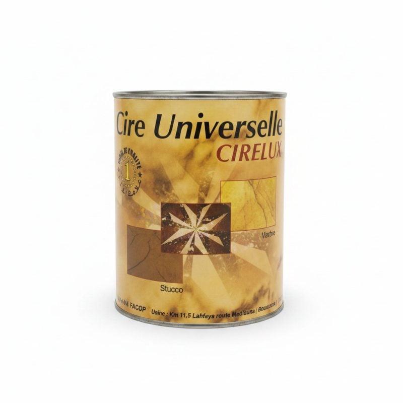 Cire Universelle CIRELUX 800g pour Stucco et Marbre