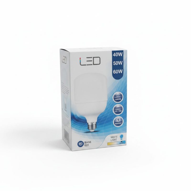 Ampoule LED E27 40W 4000 Lumens Lumière Blanche Froide 6500K