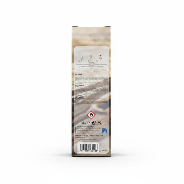 Diffuseur de Parfum Bâtonnets Vanille 50ml Finissimo