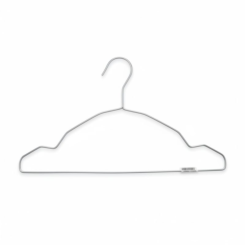 7791091 Cintre en métal chromé pour dressing et penderie