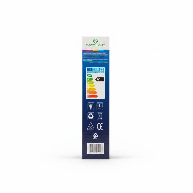 Ampoule LED Filament Tubulaire E27 8W 2700K Savvyalight