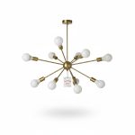 Suspension Sputnik Or 9 Lampes E27 STEN