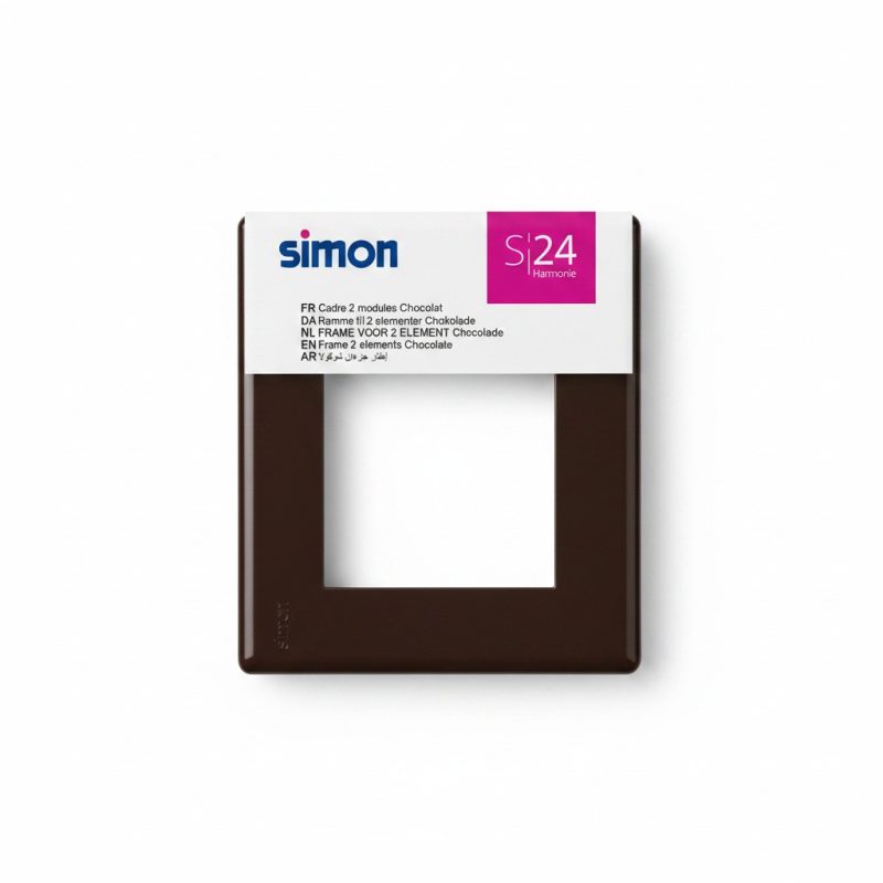 Plaque double Chocolat S24 Harmonie Simon