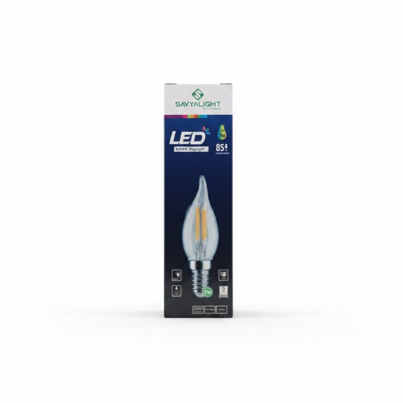 Ampoule LED Flamme E14 7W 4500K Daylight Savvyalight