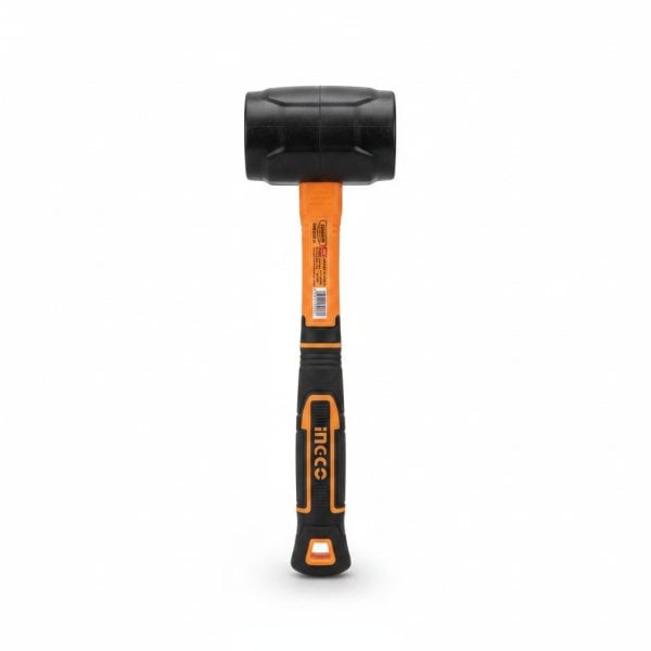 Massette caoutchouc 450g manche fibre de verre Ingco HRUH8216