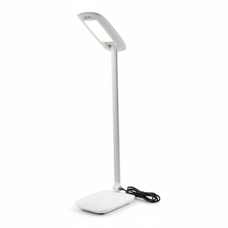 Lampe de bureau LED 4.5W Cajero blanche design moderne