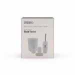 Set 6 accessoires salle de bain PVC Beige IISDOO